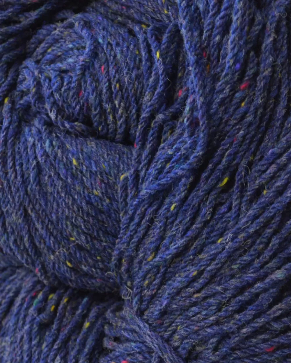 Flash Sale Aran Wool Knitting Hanks - Blue Fleck Aran Wool