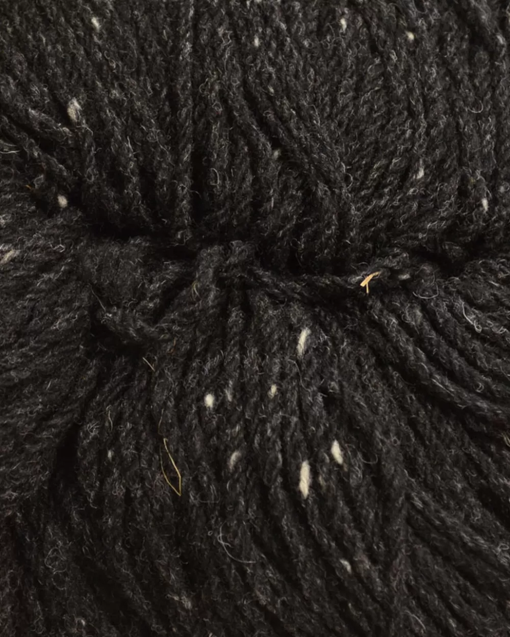 Cheap Aran Wool Knitting Hanks - Charcoal Fleck Aran Wool