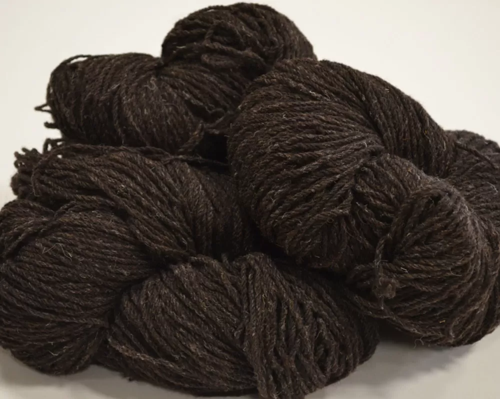 Fashion Aran Wool Knitting Hanks - Dark Jacob Aran Wool