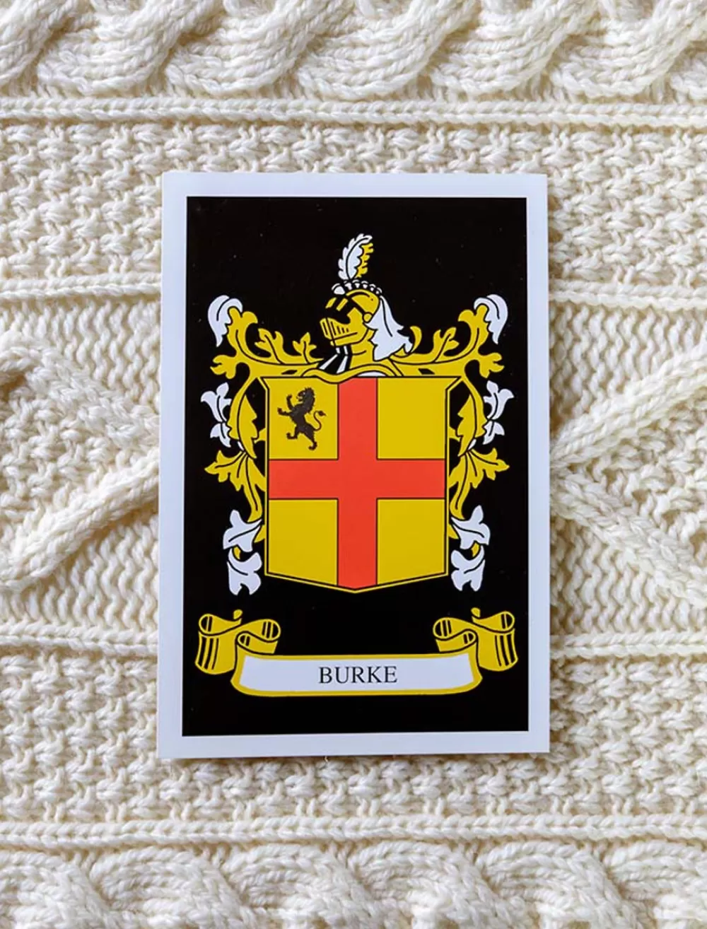 Shop Burke Clan Throw, Wool Throw, Irish Throw, Throw Over, Sofa Throw Clan Throws