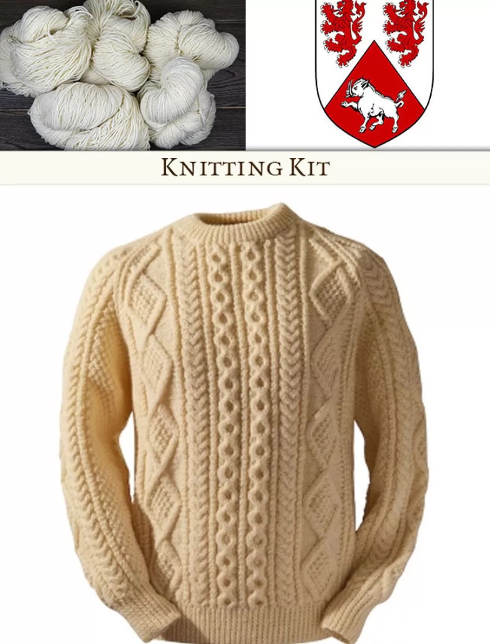 Shop Cassidy Knitting Kit Clan Knitting Patterns And Kits