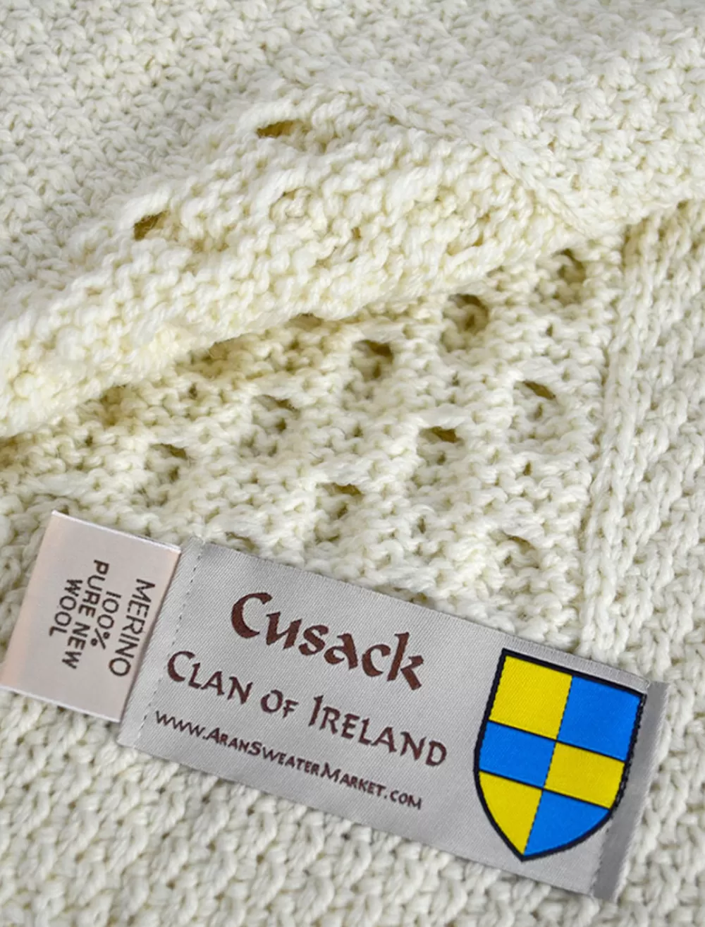 New Cusack Clan Throw, Wool Throw, Irish Throw, Throw Over, Sofa Throw Clan Throws