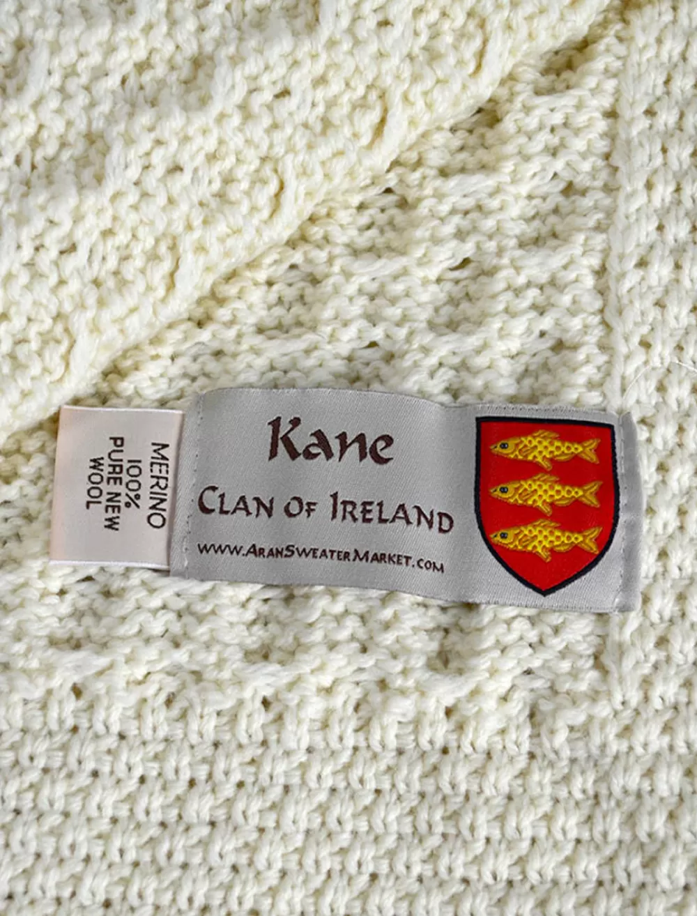 New Kane Clan Throw, Wool Throw, Irish Throw, Throw Over, Sofa Throw Clan Throws