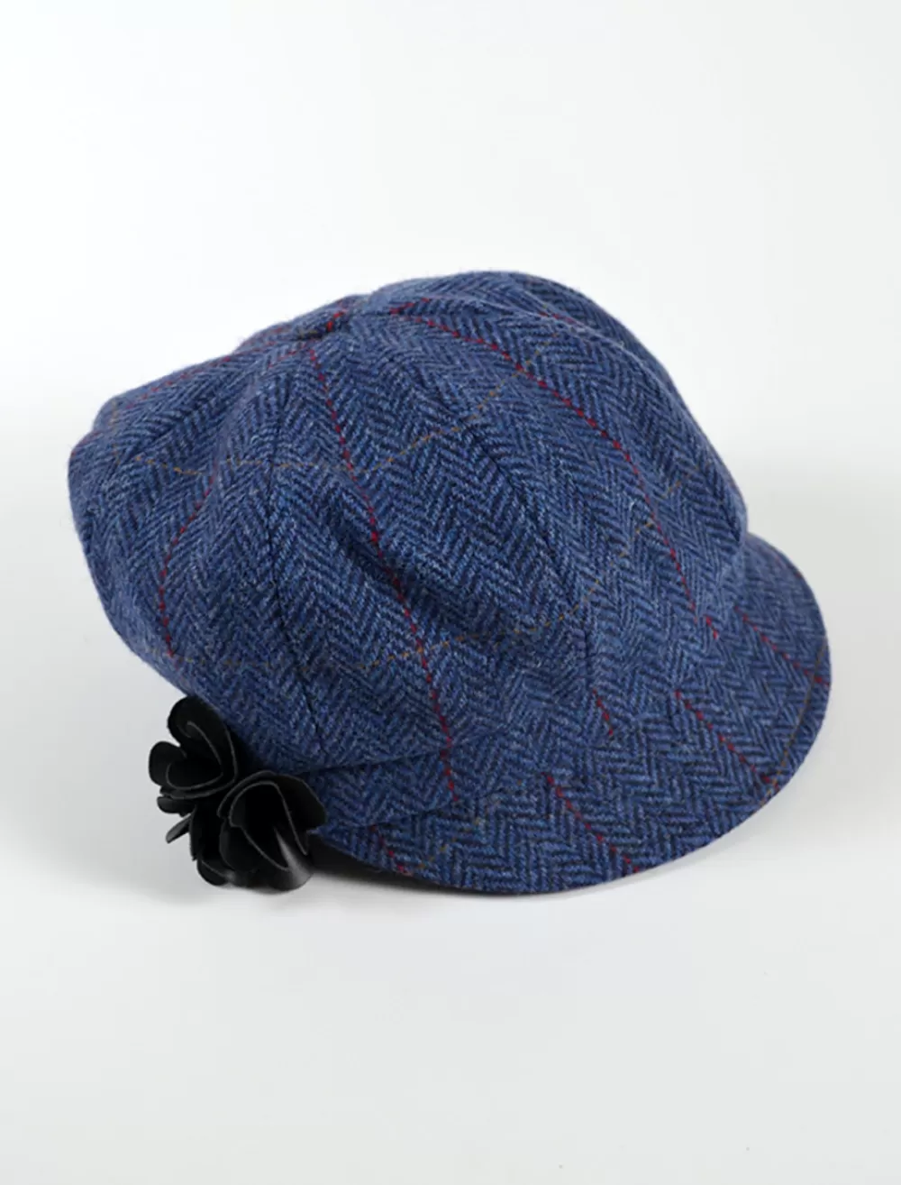 Online Ladies Tweed Newsboy Hat - Denim Women Caps & Hats