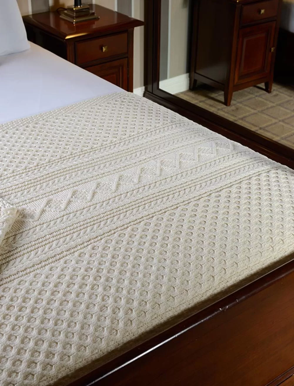 Outlet Long Clan Throw, Wool Throw, Irish Throw, Throw Over, Sofa Throw, Sullivan Clan Throws