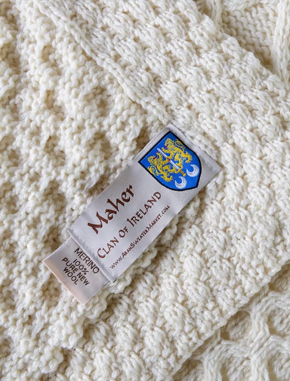 Store Maher Clan Throw, Wool Throw, Irish Throw, Throw Over, Sofa Throw, Sullivan Clan Throws