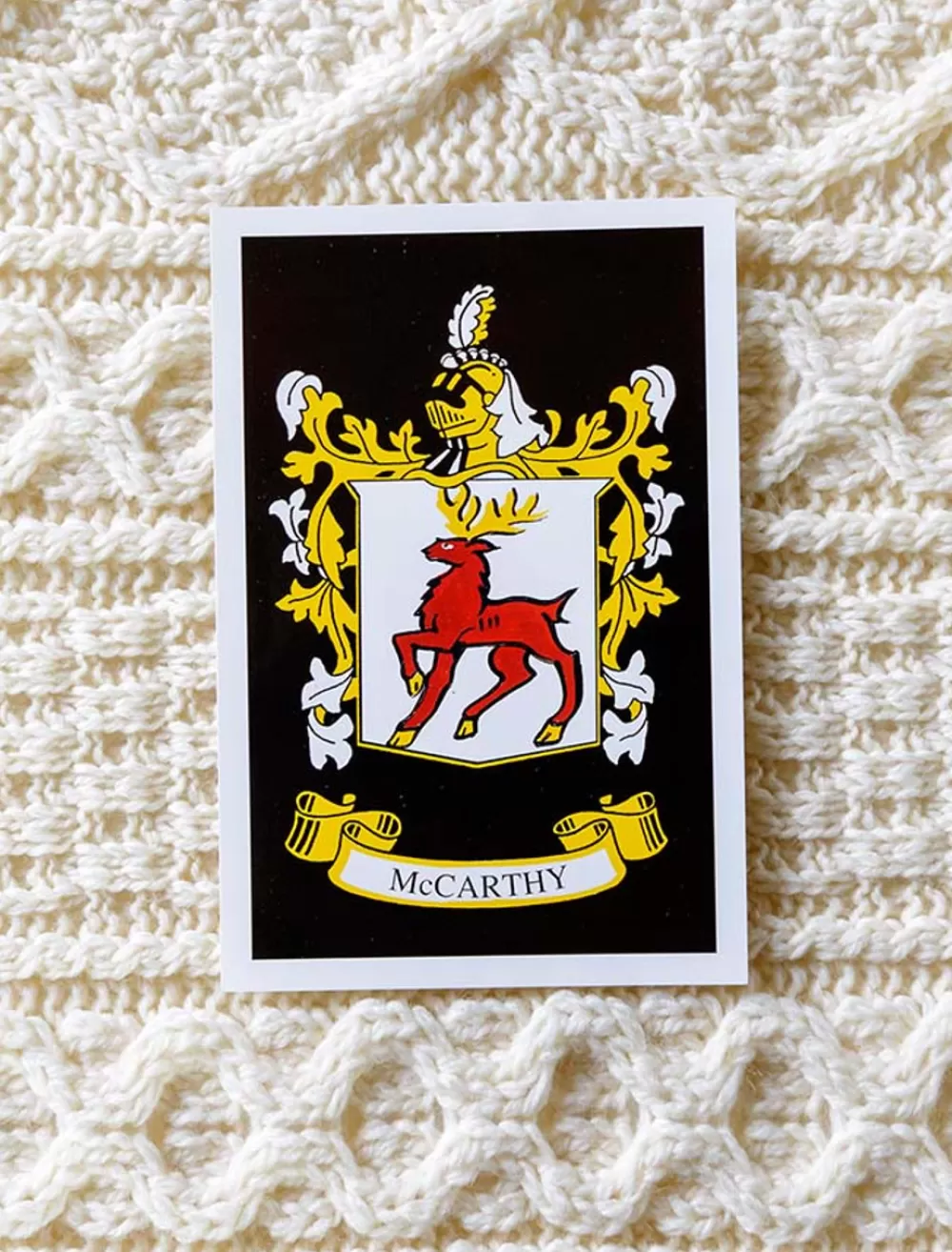 Flash Sale Mc Carthy Clan Throw, Wool Throw, Irish Throw, Throw Over, Sofa Throw Clan Throws