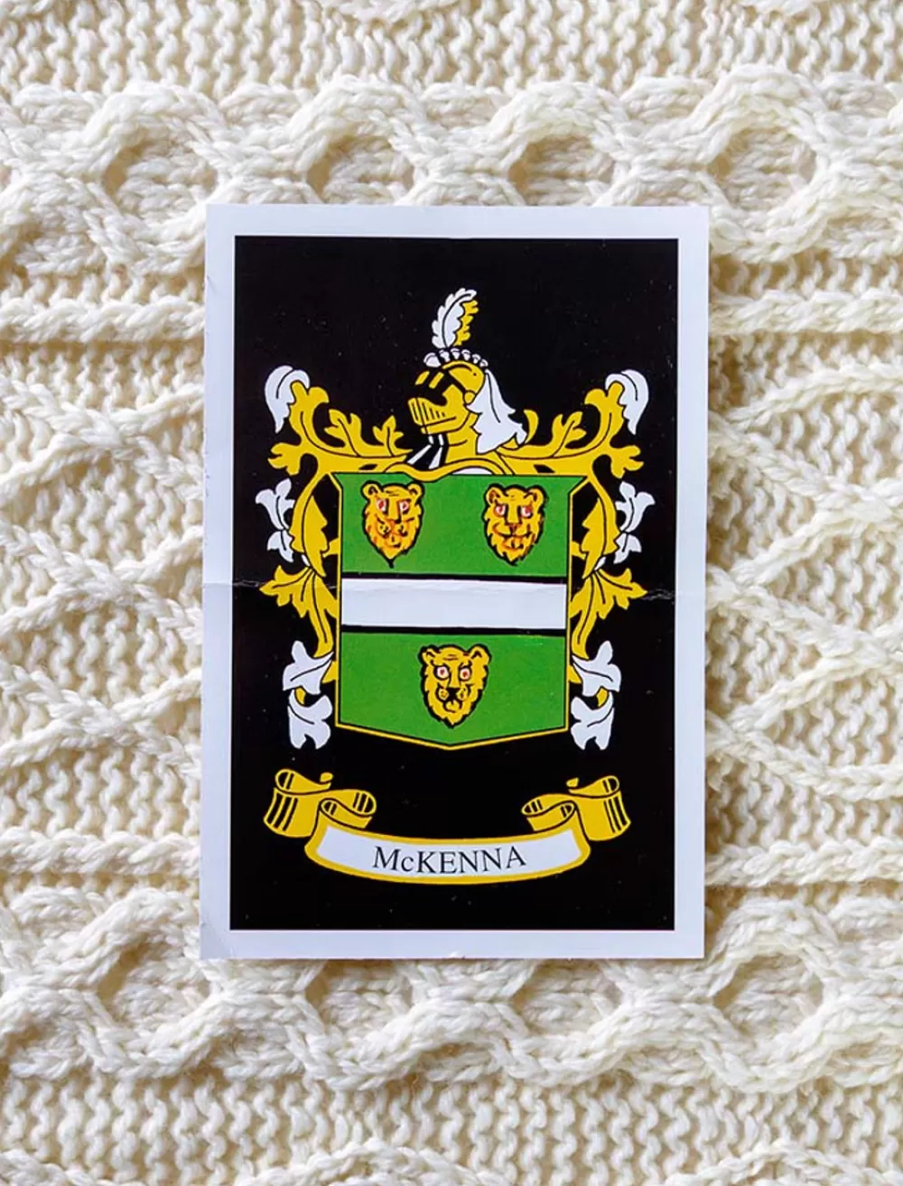 Cheap Mc Kenna Clan Throw, Wool Throw, Irish Throw, Throw Over, Sofa Throw, Sullivan Clan Throws