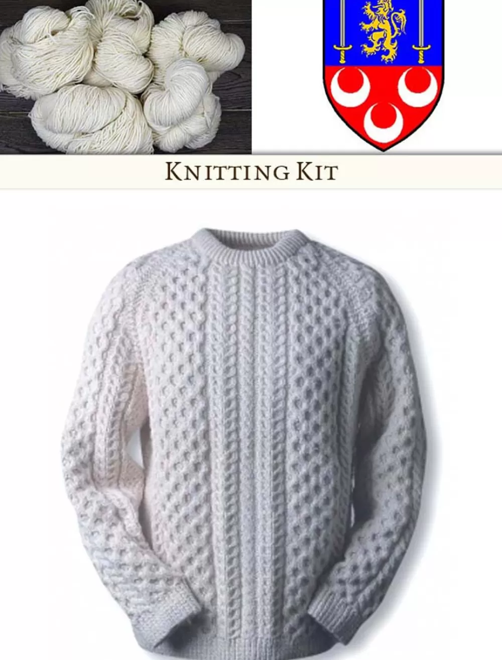 Flash Sale Mc Loughlin Knitting Kit Clan Knitting Patterns And Kits