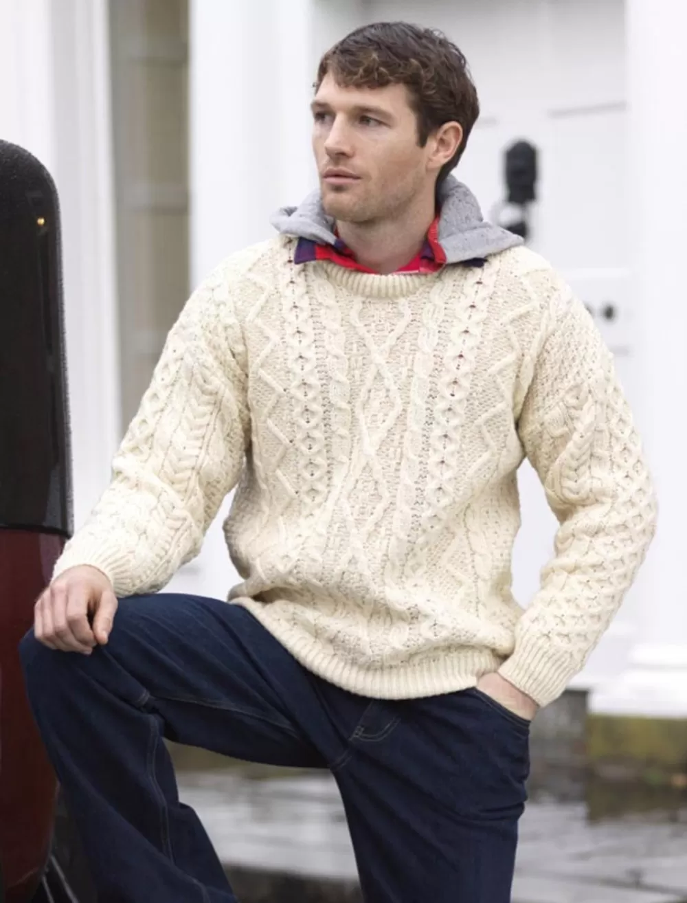 Cheap Merino wool sweaters for men, Aran sweater for men | Sweaters