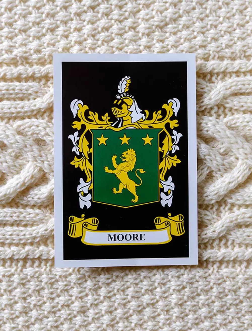 Store Moore Clan Aran Throw Clan Throws