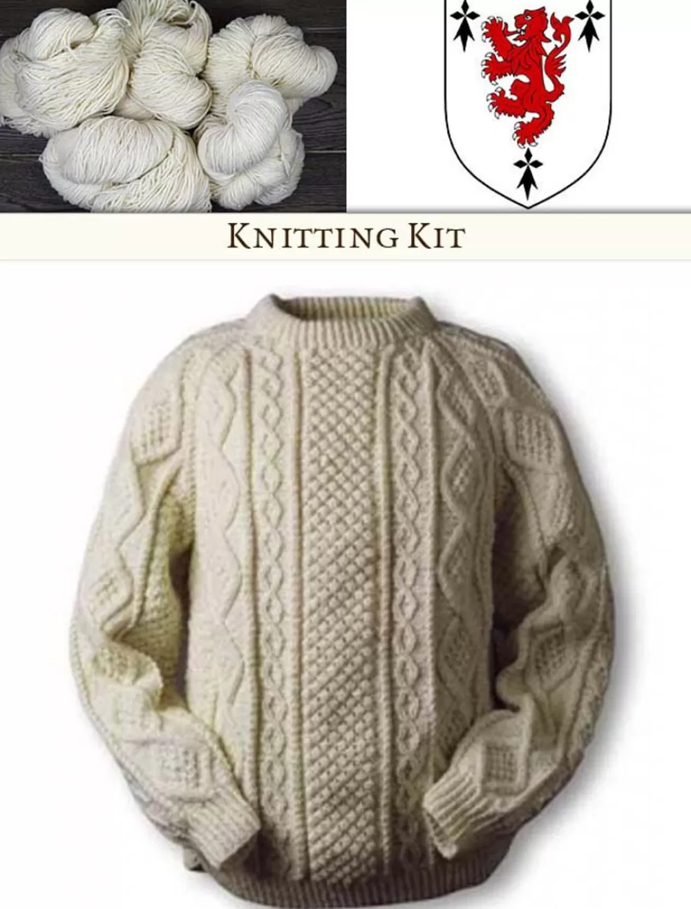 Clearance O'Dwyer Knitting Kit Clan Knitting Patterns And Kits