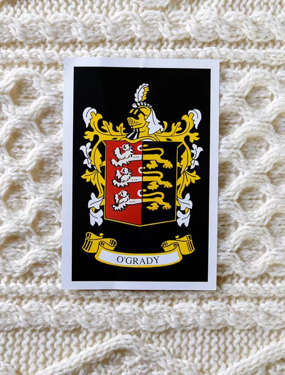 Discount O'Grady Clan Throw, Wool Throw, Irish Throw, Throw Over, Sofa Throw, Sullivan Clan Throws