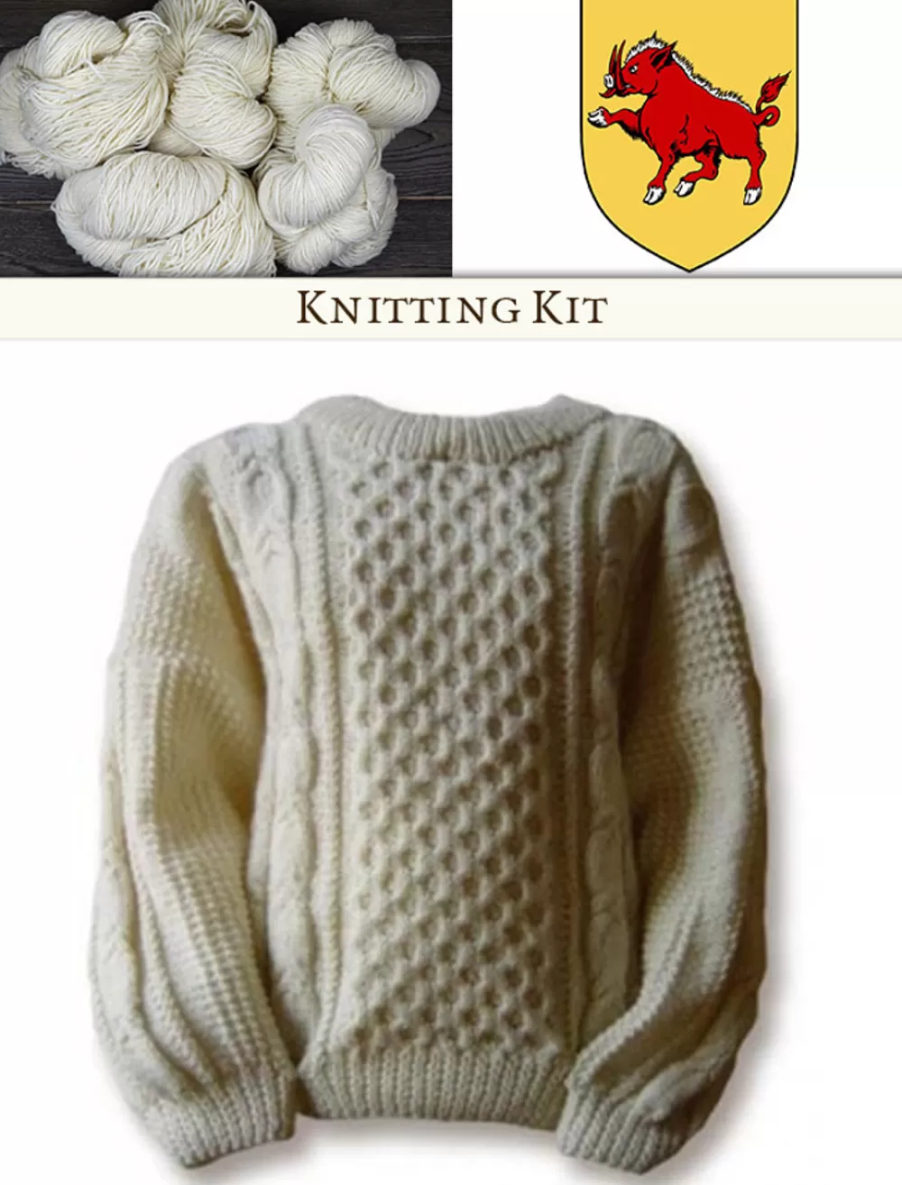 Sale O'Malley Knitting Kit Clan Knitting Patterns And Kits