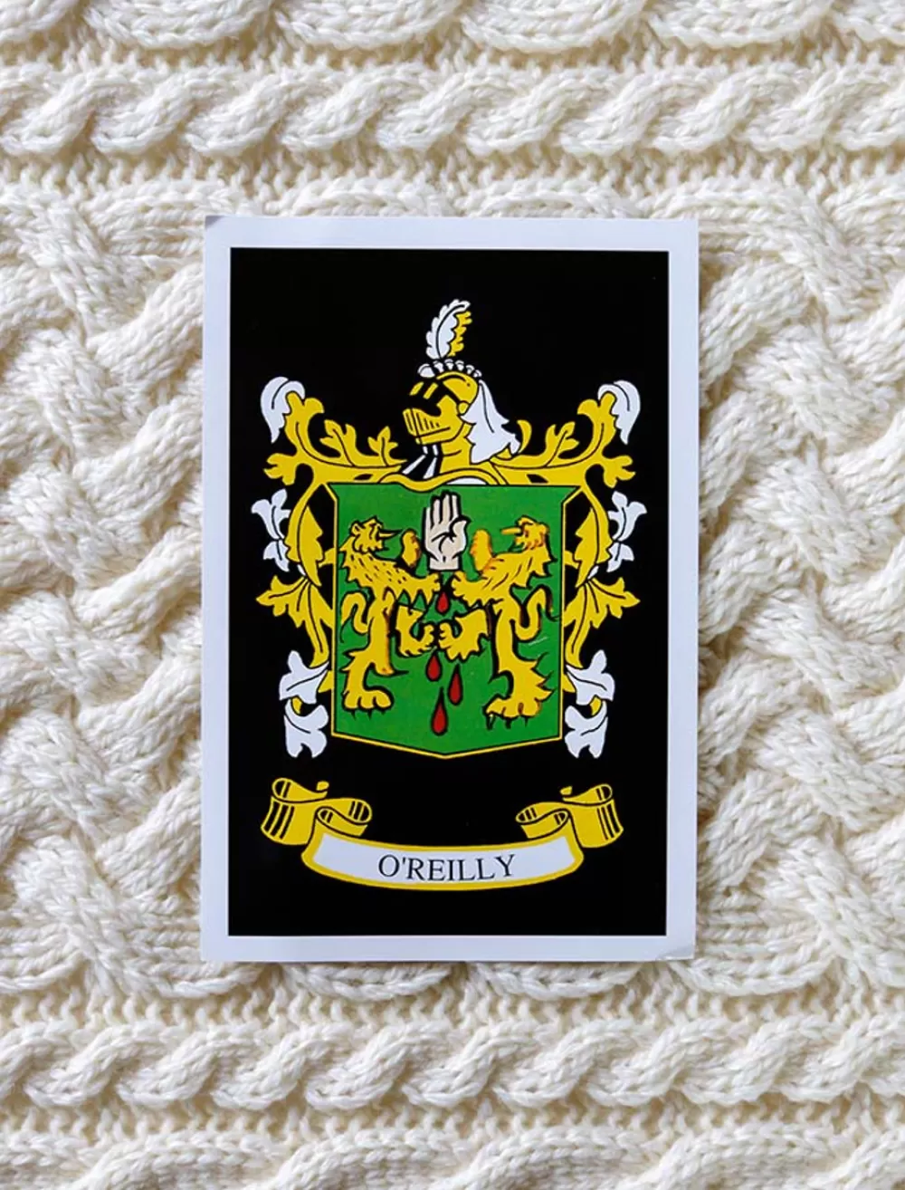 Clearance O'Reilly Clan Throw, Wool Throw, Irish Throw, Throw Over, Sofa Throw Clan Throws