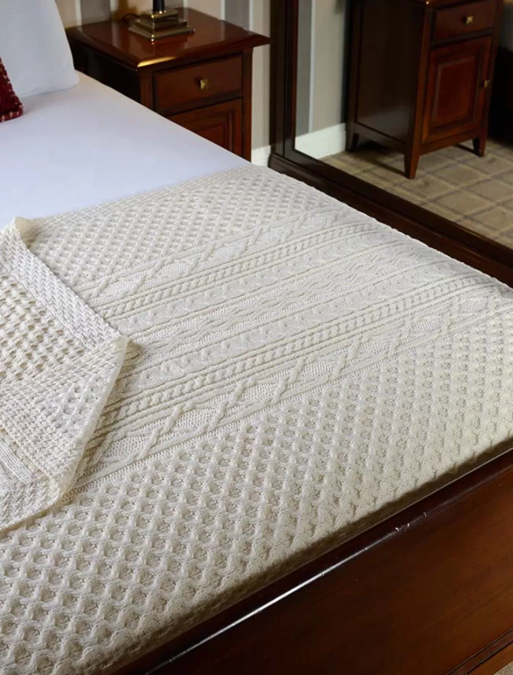 Outlet O'Riordan Clan Throw, Wool Throw, Irish Throw, Throw Over, Sofa Throw, Sullivan Clan Throws