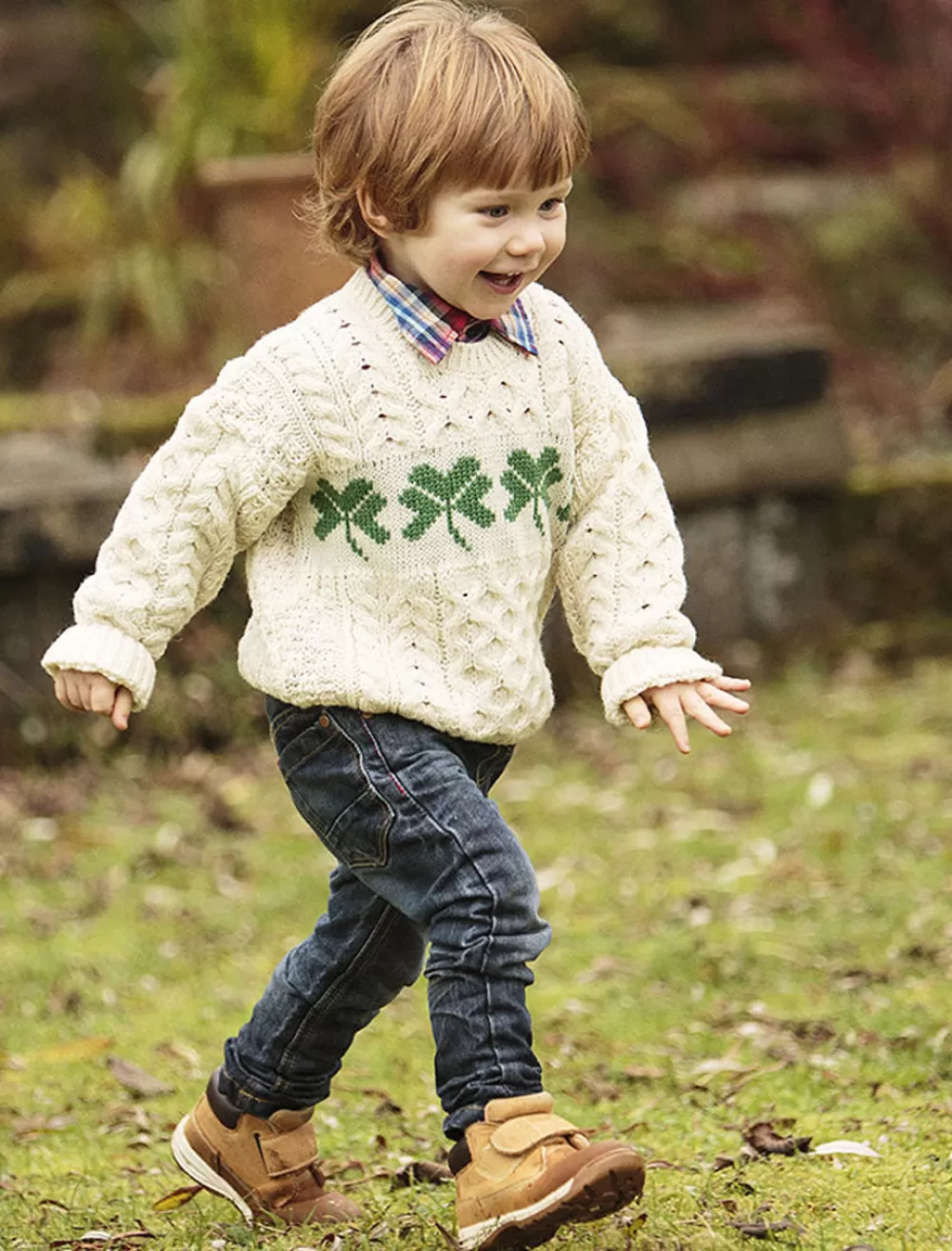 New shamrock sweater, cable knit, boys, girl | Kids Sweaters, Cardigans & Jackets