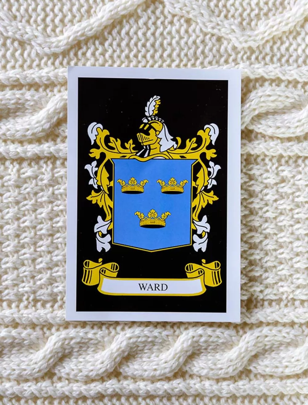 Best Ward Clan Throw, Wool Throw, Irish Throw, Throw Over, Sofa Throw, Sullivan Clan Throws