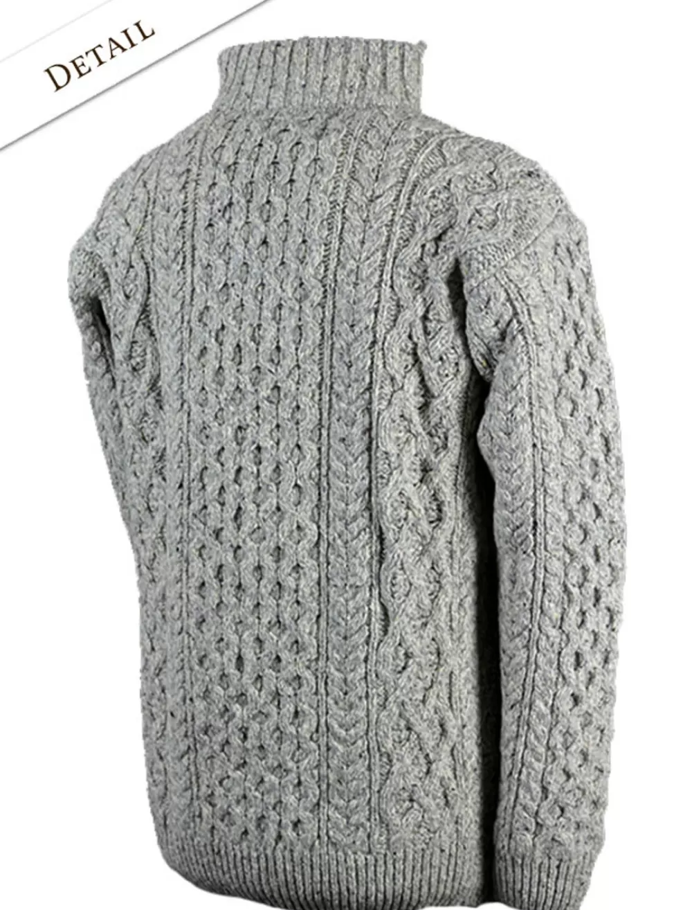 Store Wool Cashmere Aran Troyer Sweater Sweaters