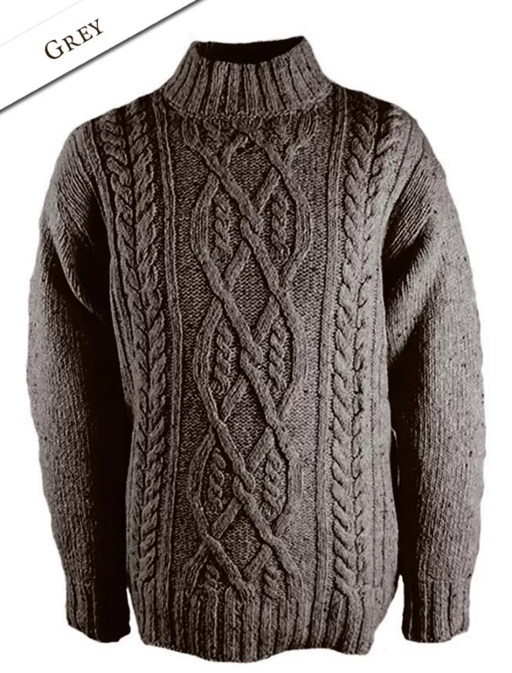 Discount Wool Cashmere Mock Turtleneck Sweater | Irish Market Sweaters